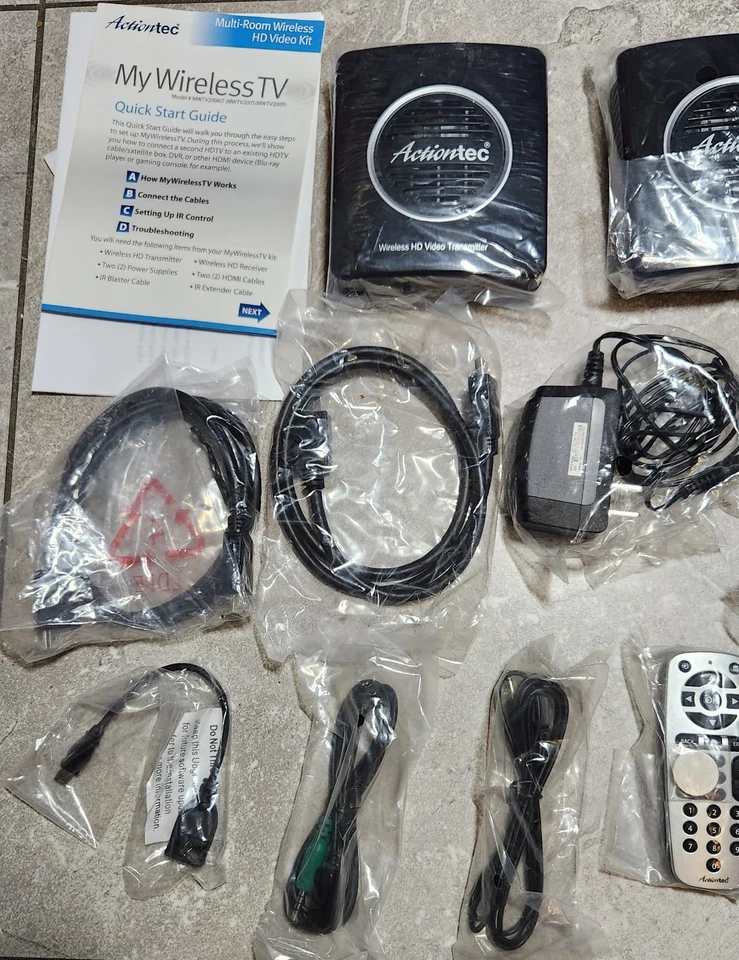 Actiontec My Wireless TV Multi Room Wireless HD Video Kit MWTV200KIT ( Untested) - Image 3 of 4