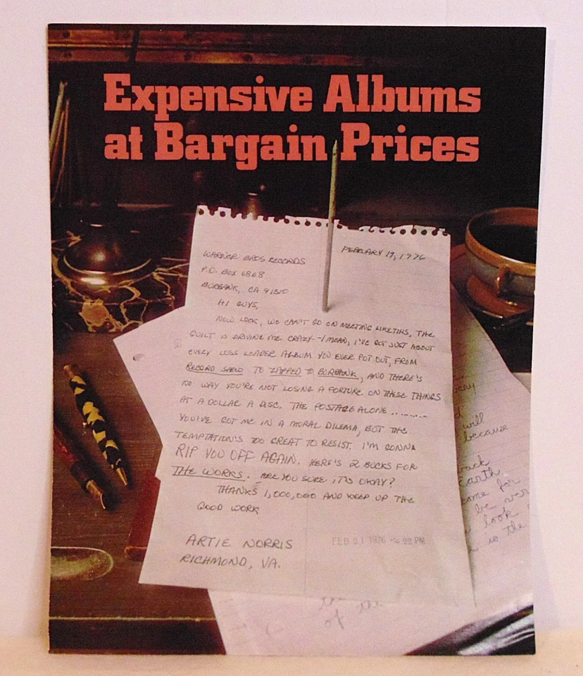 Various – Supergroup - 1976 Warner Bros. Records PRO 630 2x Classic Rock LP EX - Image 4 of 4