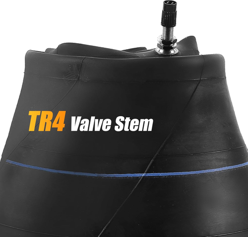 (2-Pack) 170/80-15 Replacement Inner Tubes Heavy Duty with TR4 Valve Stem - Prem - Afbeelding 3 van 6
