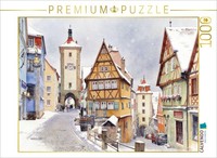 Calvendo Puzzle Rotheburg Ob Der Tauber | 1000 Teile Lege-GrößE 64 × 48 Cm Foto-