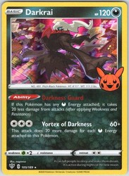Darkrai 105/189 Trick or Trade 2022 Holo Promo