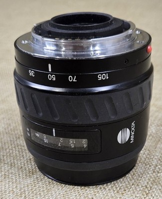 Minolta AF 35-105mm Zoom Lens A-Mount Autofocus Sony Alpha Compatible