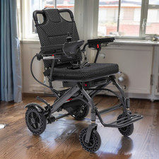 38lbs Foldable Electric Wheelchair Intelligent Lightweight All Terrain Airline