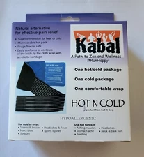 200 pakages - for $100.00 - KABAL - Hot/Cold Gel Package with Wrap -