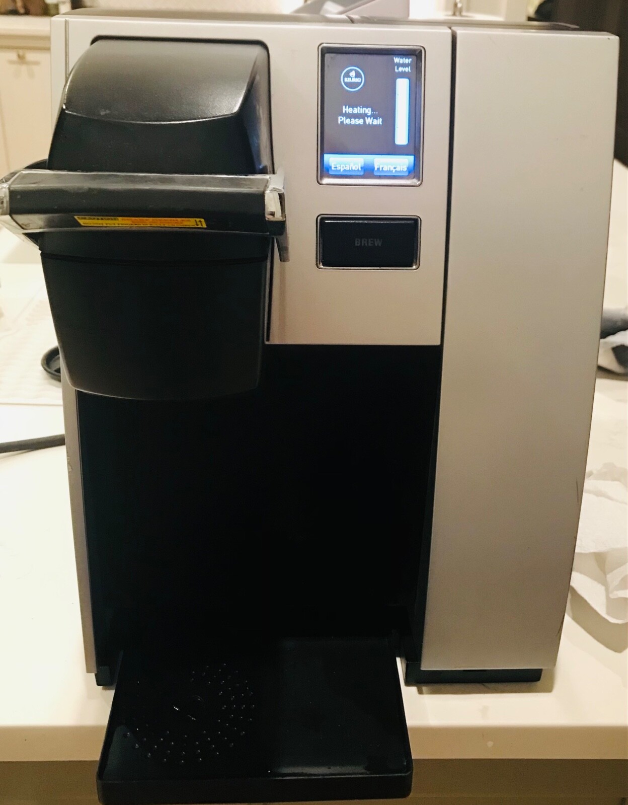 Keurig K150P Commercial Coffee Maker W/ Descaling Solution FOR PARTS