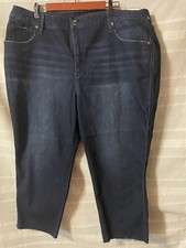 Terra  Sky Straight Tummy Control Pants Blue Plus Women Sz 22 24.00