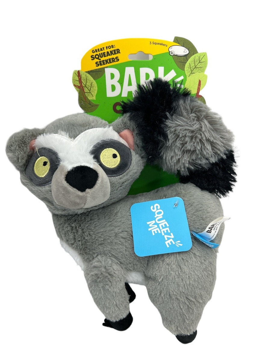 Bark Dog Toy Toy BarkBox 2-in-1 Destroyer Dog Toy Plush Acorn