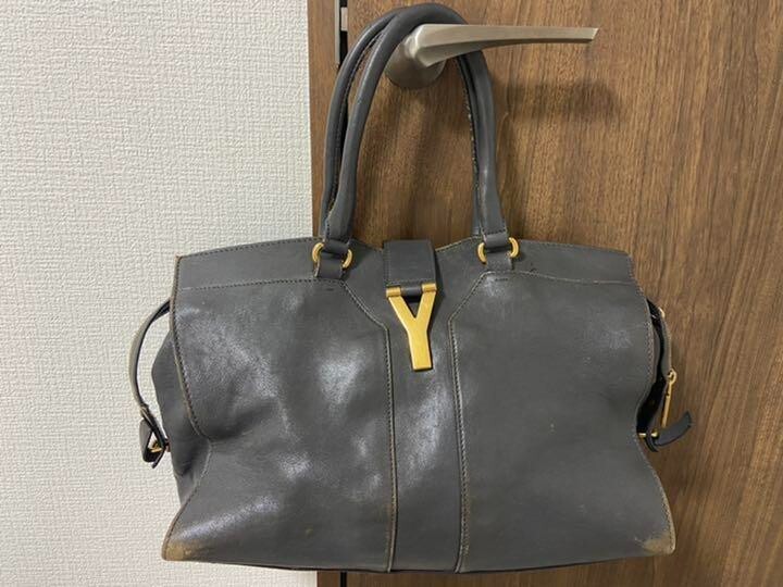 Borsa a mano YVES SAINT LAURENT YSL Cabas Chyc 2WAY tracolla nera buona