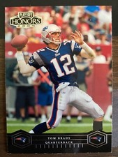 2004 Playoff Honors 57 Tom Brady    New England Patriots Football Card