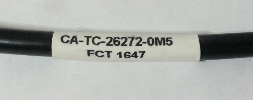 FCT CA-TC-26272-0M5 Antenna Control Cable 1-1/2'  0.5meter Long 8-PIN Cable NEW - Image 3 of 4