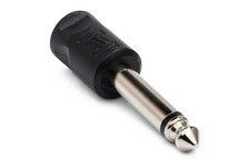Hosa GPM-179 Adaptor 3.5 mm TRS Mini Stereo Phone to 1/4 in TS Mono Plug