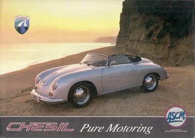 Chesil Speedster Mitte 1990er UK Markt Einzelblatt Verkaufsbroschüre 356 Replika