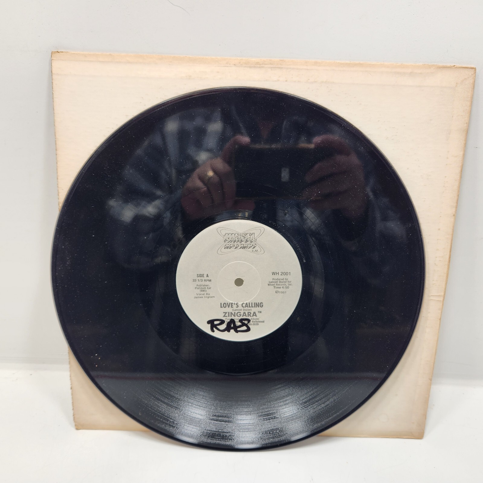 Single LP Rare Soul *Wheel Records* "Love'S Calling/GETTIN' Down"