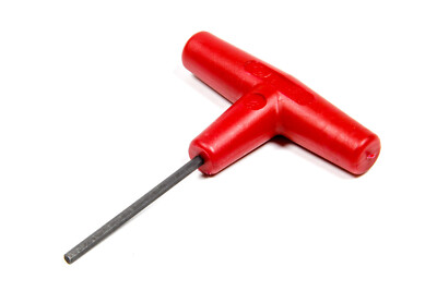LMS 1T-1/8 Allen Wrench T-Handle 1/8'' Hex Plastic, Steel Black, Red Oxide