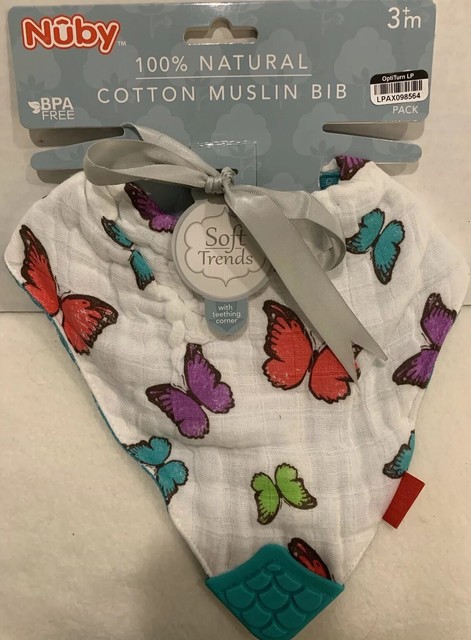 nuby teething bib