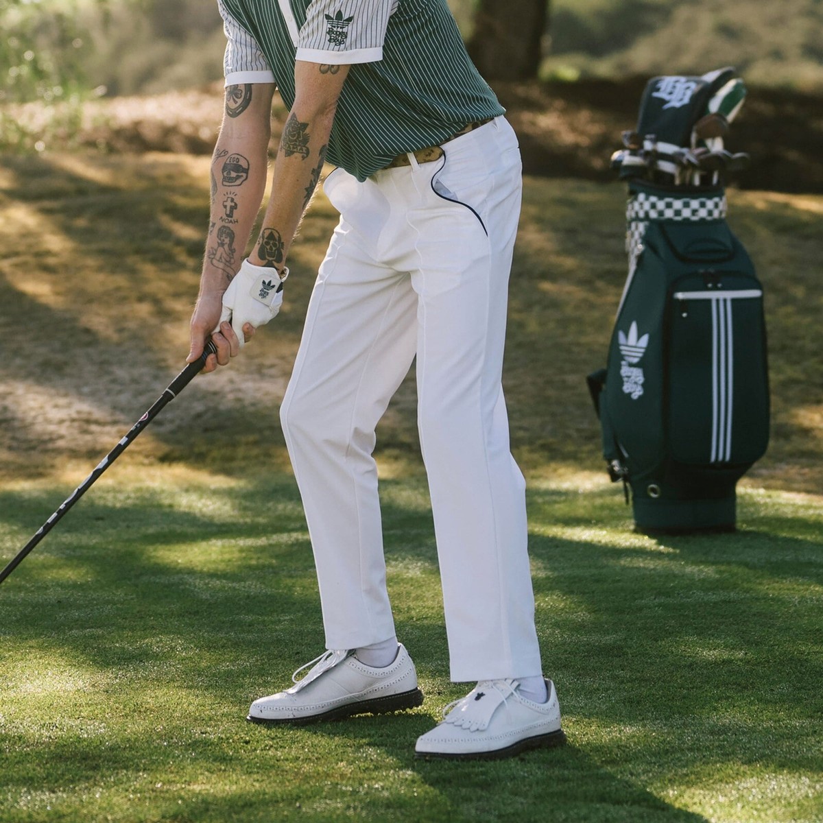 サイズ：XL ADIDAS GOLF アディダスゴルフ × Bogey Boys IB2936 スカート  ホワイト系 [240101422768] ゴルフウェア レディース ストスト NWT Men's Adidas Bogey Boys Golf Pants White IB2941 size 36