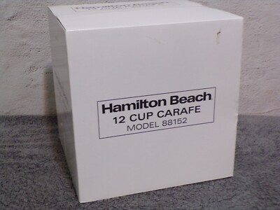 Hamilton Beach 49980Z Replacement Carafe FlexBrew Coffeemaker NIB