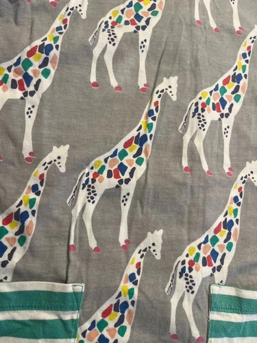 Mini Boden Giraffe Print Tunic with Pockets Girls 7-8 - Picture 4 of 5