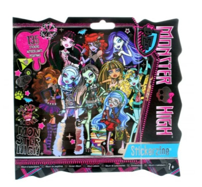 Monster High  Sticker Zine Album  NEW