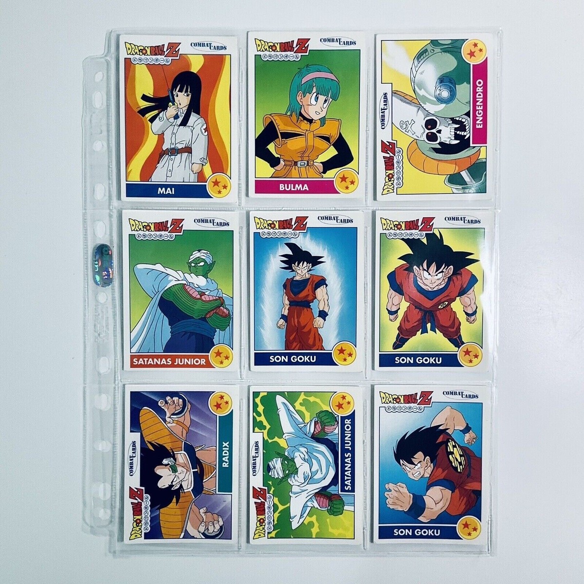 1992 Dragon Ball Z Panini Combat Cards Full Set 120 | eBay