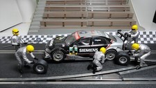 Race Track Crew Set Of 8yellow-silverusedcartrack Grandstand Not Included Race Track Crew Set Of 8yellow-silverusedcartrack Grandstand Not Included