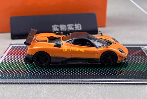 ZD U2 1:64 Orange Zonda Tricolore Racing Sports Model Diecast Resin Car BN - Picture 5 of 12
