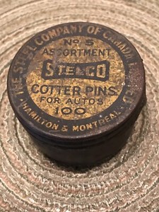 1900s Cotter Pins The Steel Company Of Canada, Hamilton, Montreal Automobile #5