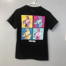 fortnite t shirt size small black llama tee