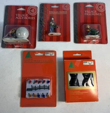 Vintage Share the Joy Christmas Figures/Lights Making Snowman Christmas Tree (5)