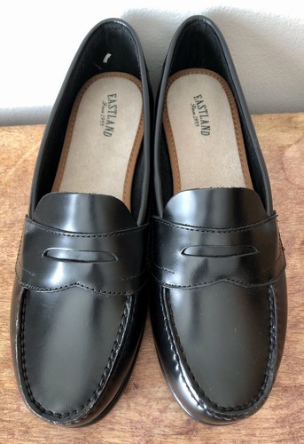 Eastland Women's Size 9M Classic II Penny Loafer 3921M Black Leather 9 Medium - 第 5/11 張圖片