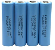 Li-ion Battery Cell LGDBM361865 3.7V Rechargeable Rechargeable Battery DIY 4 PK