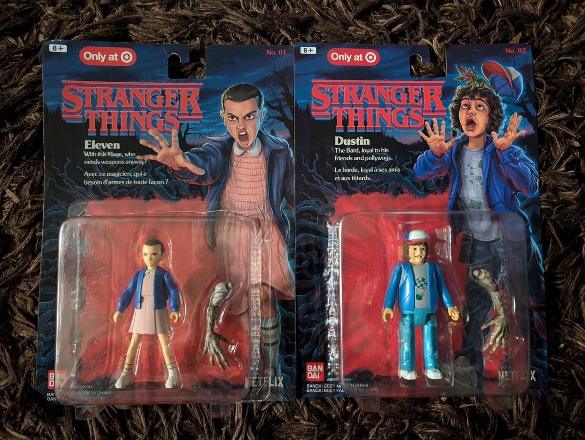 Stranger Things Target Exclusive Bandai #01 Eleven #2 Dustin