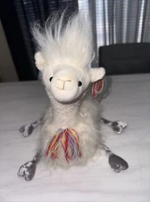 Bunnies By The Bay Dolly Llama 12”Soft Plush Whimsical Boho NEW WITH TAGS