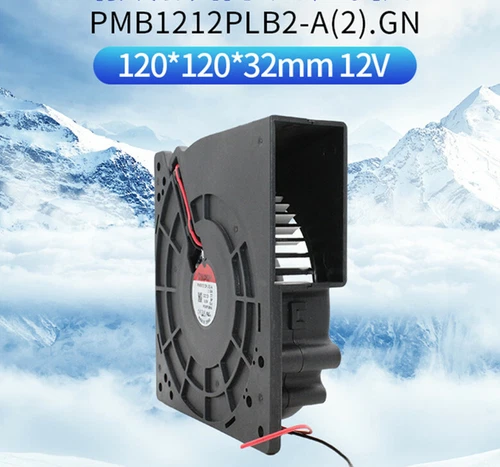 1PC Turbo Blower Centrifugal Fan PMB1212PLB2-A(2).GN 12V 9.8W 12032