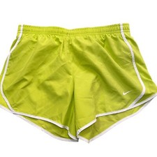 Girls' Nike Tempo Shorts Large Bright Cactus/Coconut Milk Xlarge