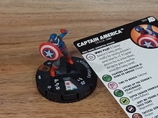 JA01 Heroclix Captain America 069 Marvel Avengers/Defenders War Chase