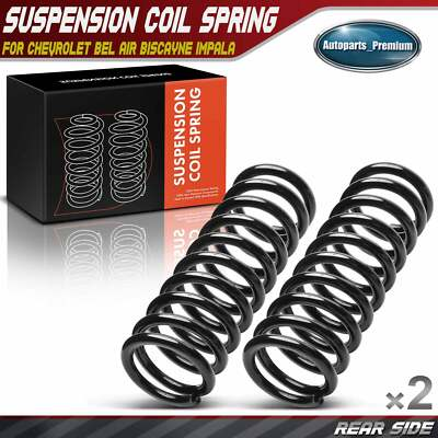 #ad 2x Rear Left amp; Right Coil Spring for Chevrolet Bel Air Biscayne Impala 1959 1964 $79.18
