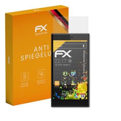 atFoliX 3x Displayfolie für Jolla Jolla Smartphone Schutzfolie matt&stoßfest