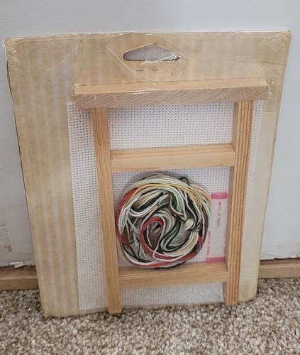 Love 'N Stitches gezählt Kreuzstich Waschbrett Set Kunst #5500 Vintage Bad Teddy - Bild 4 von 4