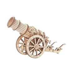 Robotime ROKR 3D Wooden Puzzle Wheeled Siege Artillery KW801 - ROKRKW801