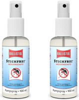 2X Ballistol Stichfrei MüCkenschutz MüCkenspray Insektenspray Pump Spray 100Ml