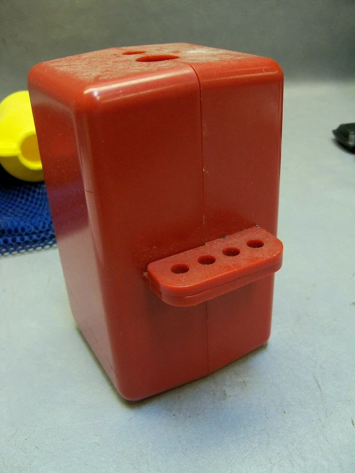 Equipment Lockout Boxes Lot Zing Master lock Plugout Mixed Lot of 4 - Image 4 of 4