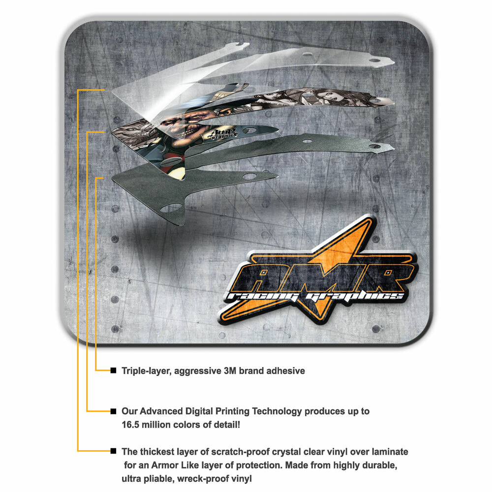 Kit décalcomanie 4 temps Mercury 125 moteur hors-bord moteur graphique