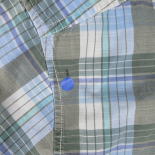 Tommy Bahama Shirt Mens Large White Blue Plaid Short Sleeve Summer ' - Picture 12 of 16