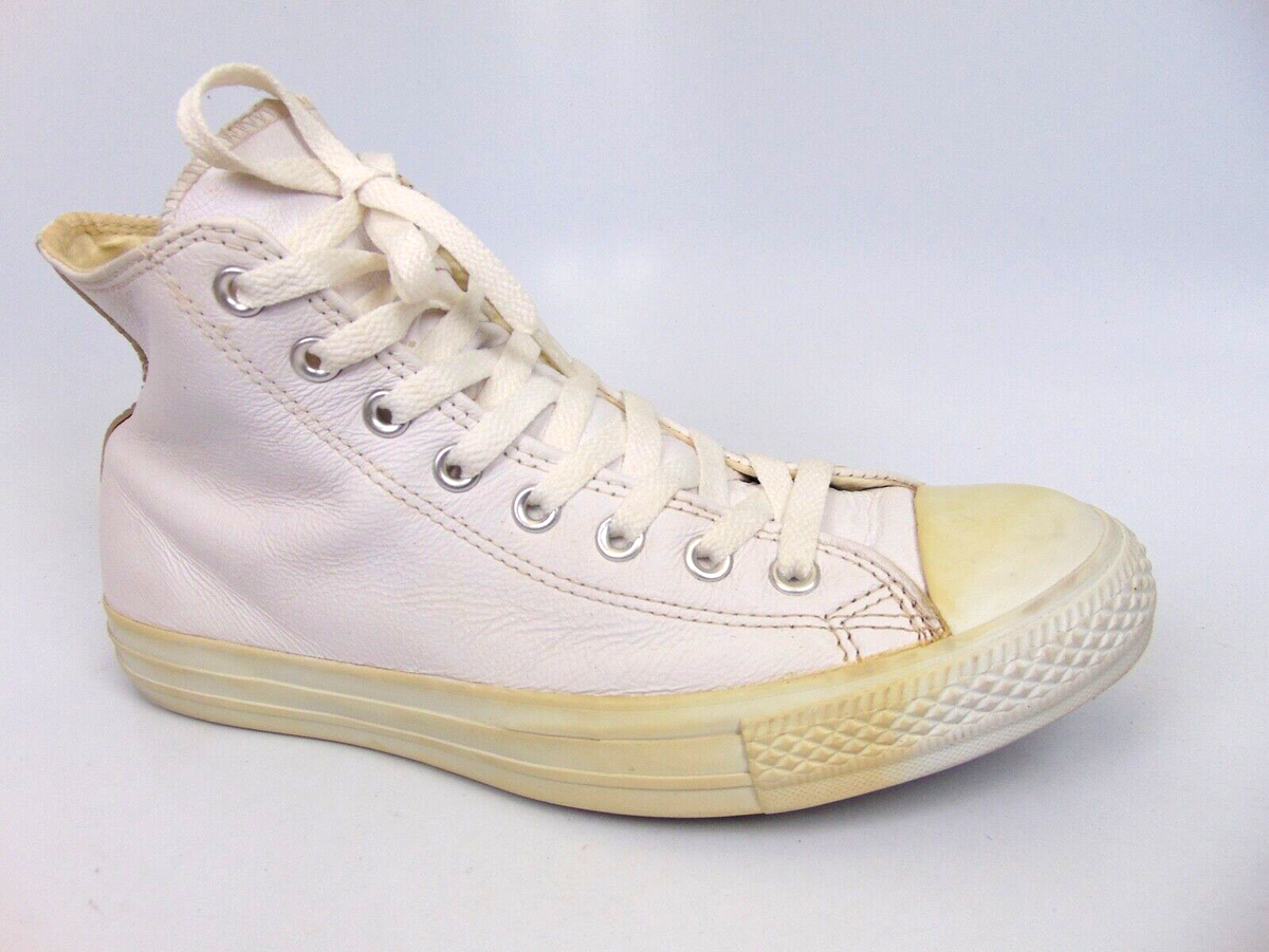 Converse All Star Hi Top Leather Unisex Sneakers Size Mens 9.0