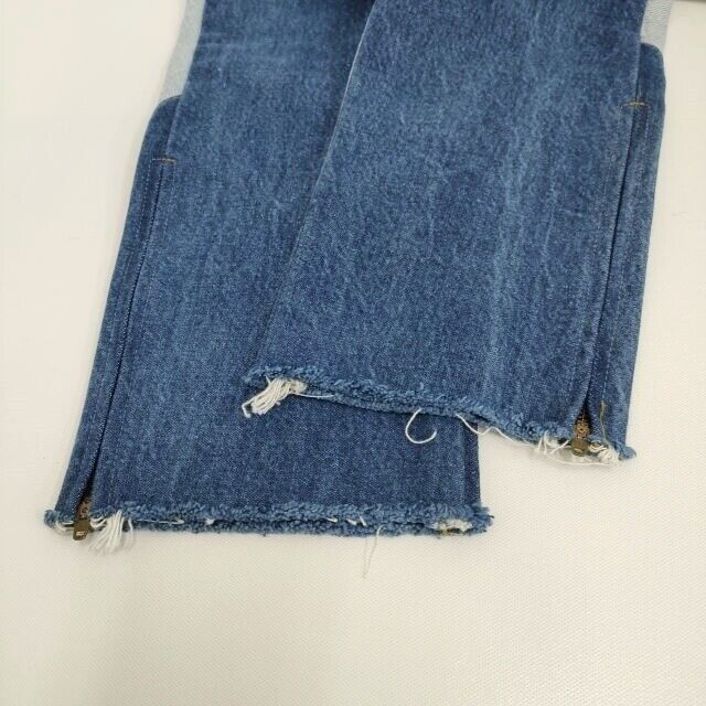 77circa New circa make AJ cutback denim pants processed 77circa New circa make AJ cutback denim pants processed