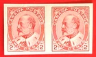 Canada Stamp 90A King Edward VII MH VF Imperf Pair