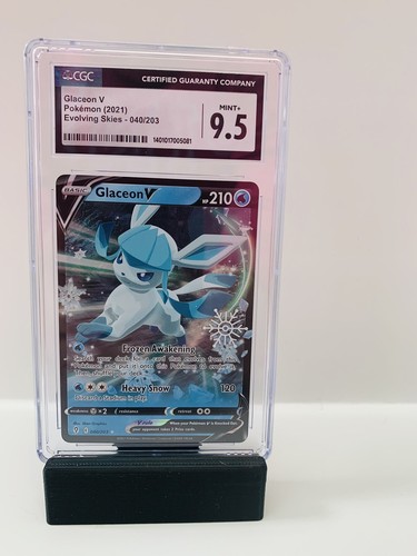 Glaceon V graded CGC 9.5 for sale on eBay