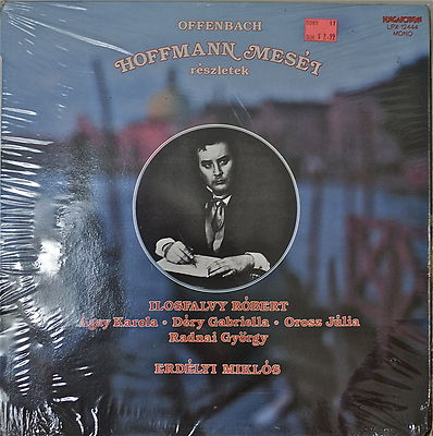 OFFENBACH: Hoffmann Mesei (Tales of Hoffmann)-SEALED1983LP HUNGARIAN IMPORT MONO