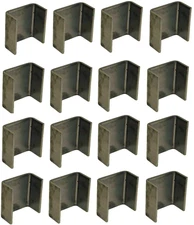 16 Pack – 2×4 Weld-On Trailer Stake Pockets – Heavy-Duty 7-Gauge Steel Tie-Down 